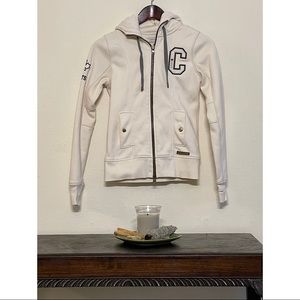 Roots white sweatshirt